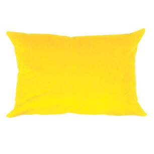 Cojin Felpa New Velvet 30x60 Amarillo