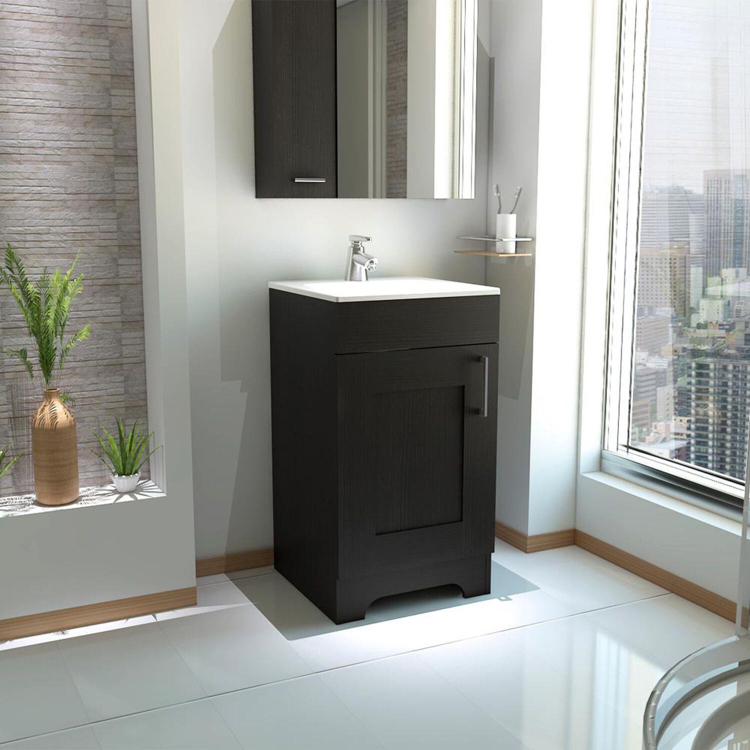 Mueble De Ba&ntilde;o Tuhome Barcelona 2/ 1 Puerta image number 0.0