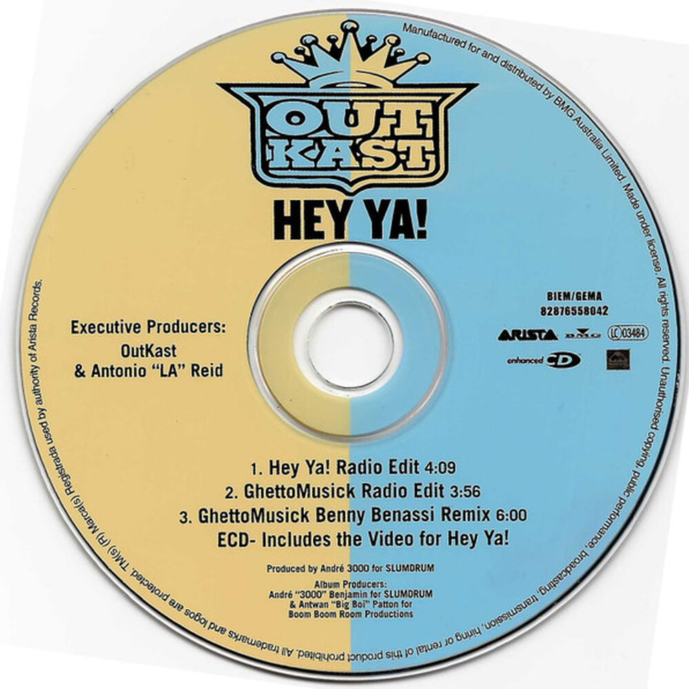 Outkast - Hey Ya! | Cd Single Usado image number 2.0