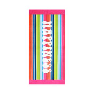 Toalla De Playa Casaideal Happy / 75 X 150 Cm