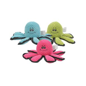 Juguete Pulpo De Peluche 32cm Para Morder Perros Mascotas