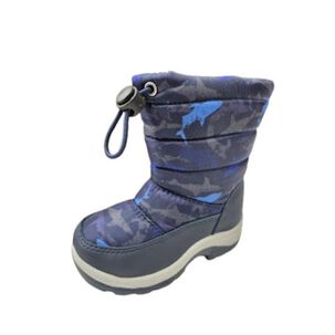 Bota De Nieve Niño Azul