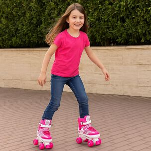 Patines Artísticos Infantiles Ajustables 4 Ruedas