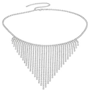 Cadena Cadera Sexy Decorativa De Flecos Con Brillantes