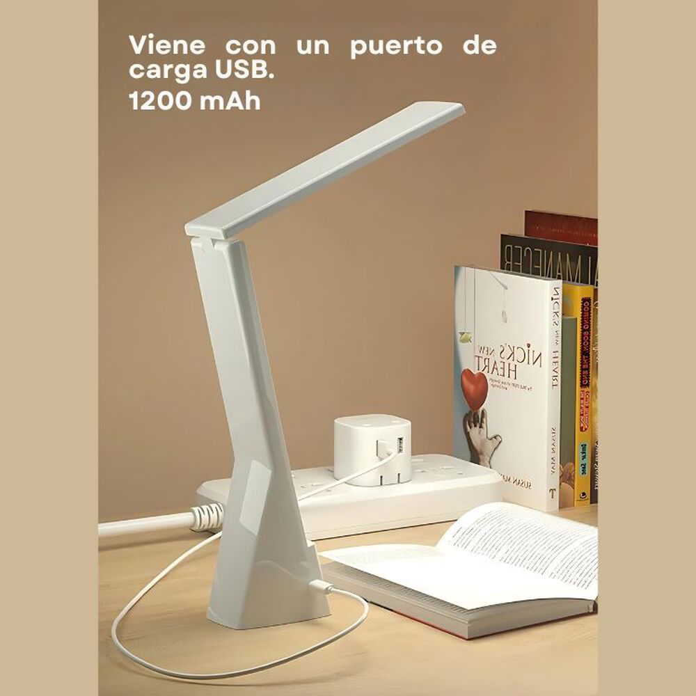 Lampara Led De Mesa Nocturna Escritorio Protección Ocular image number 4.0