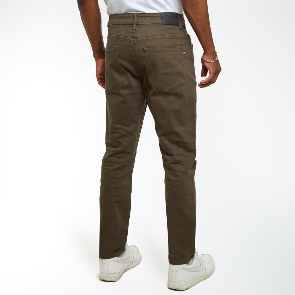 Jeans Tiro Medio Skinny Hombre Rolly Go image number 3.0