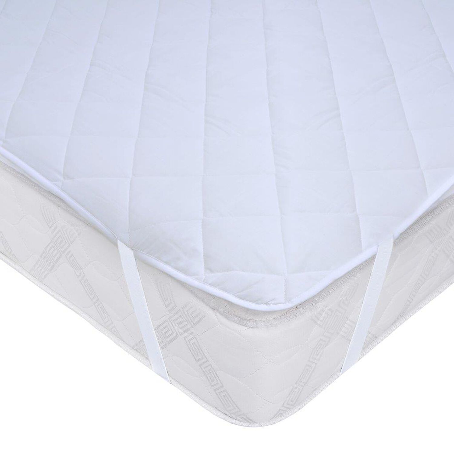 Cubrecolchon Impermeable Mashini 1 Plaza Blanco image number 0.0