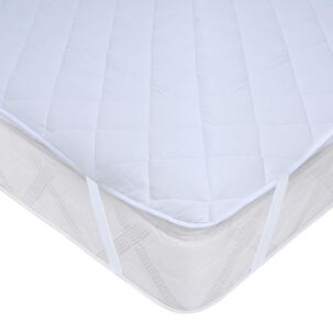 Cubrecolchon Impermeable Mashini 1 Plaza Blanco
