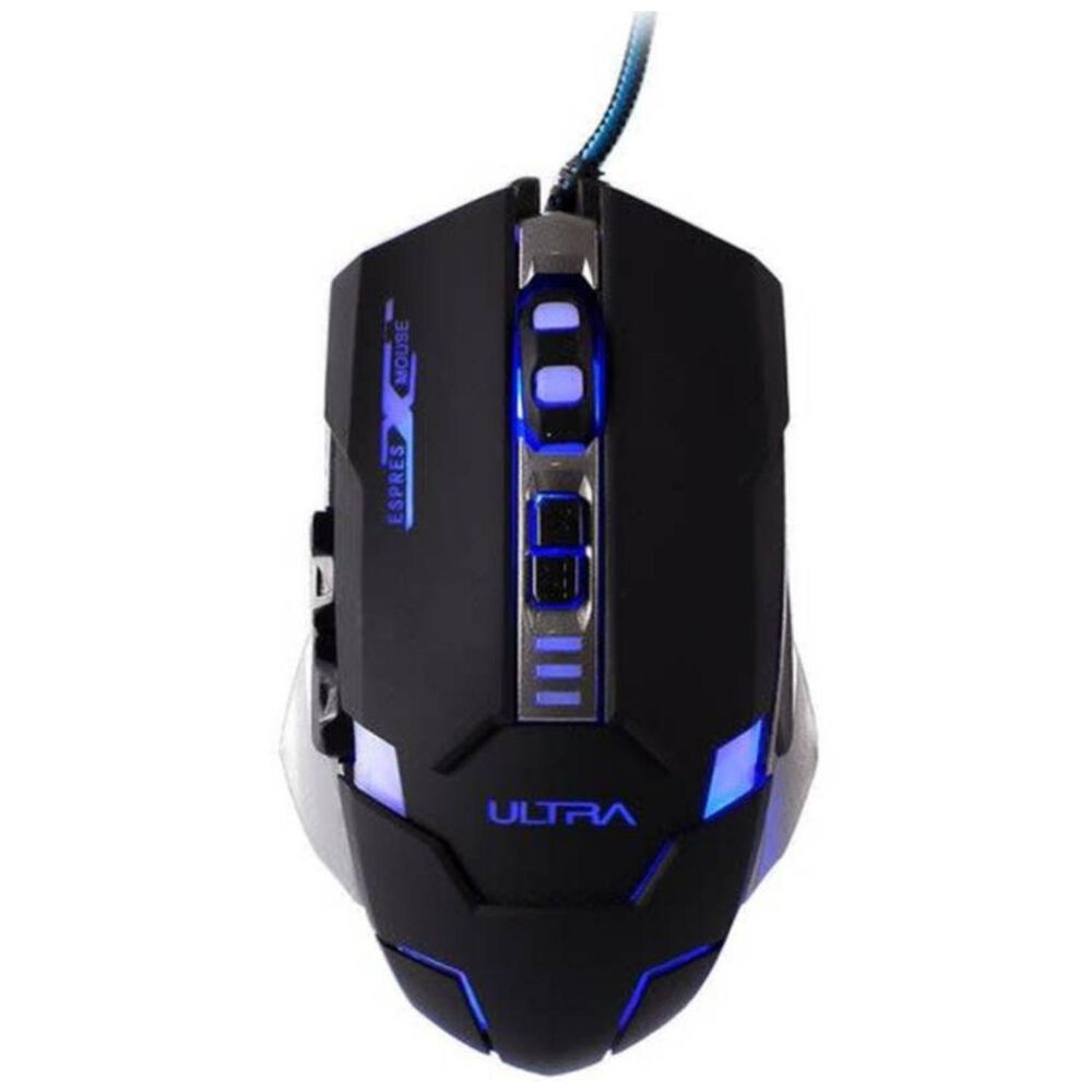 Mouse Gamer Usb 6b 1800dpi Iluminado Negro X10 image number 0.0