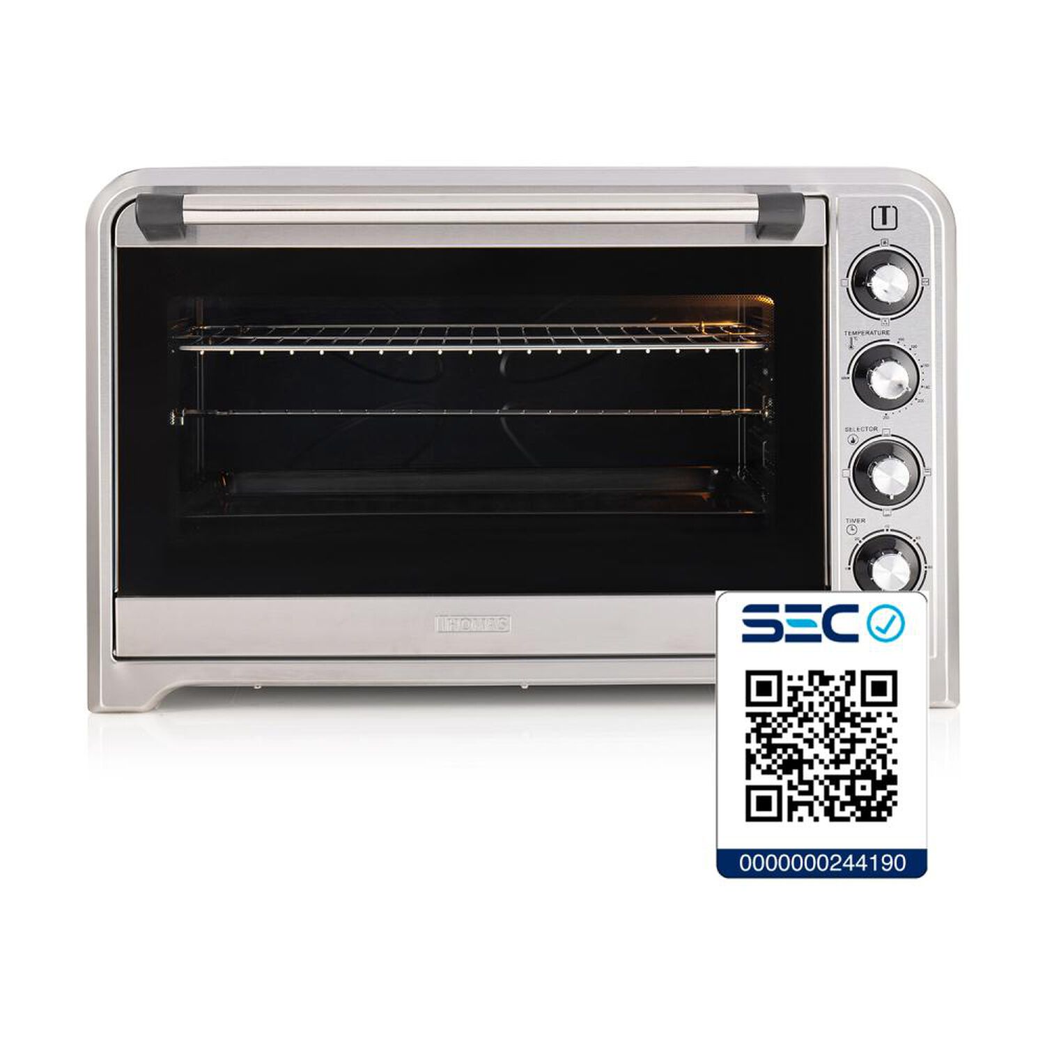 Horno El&eacute;ctrico Thomas TH-100I / 100 Litros / 2200W image number 8.0