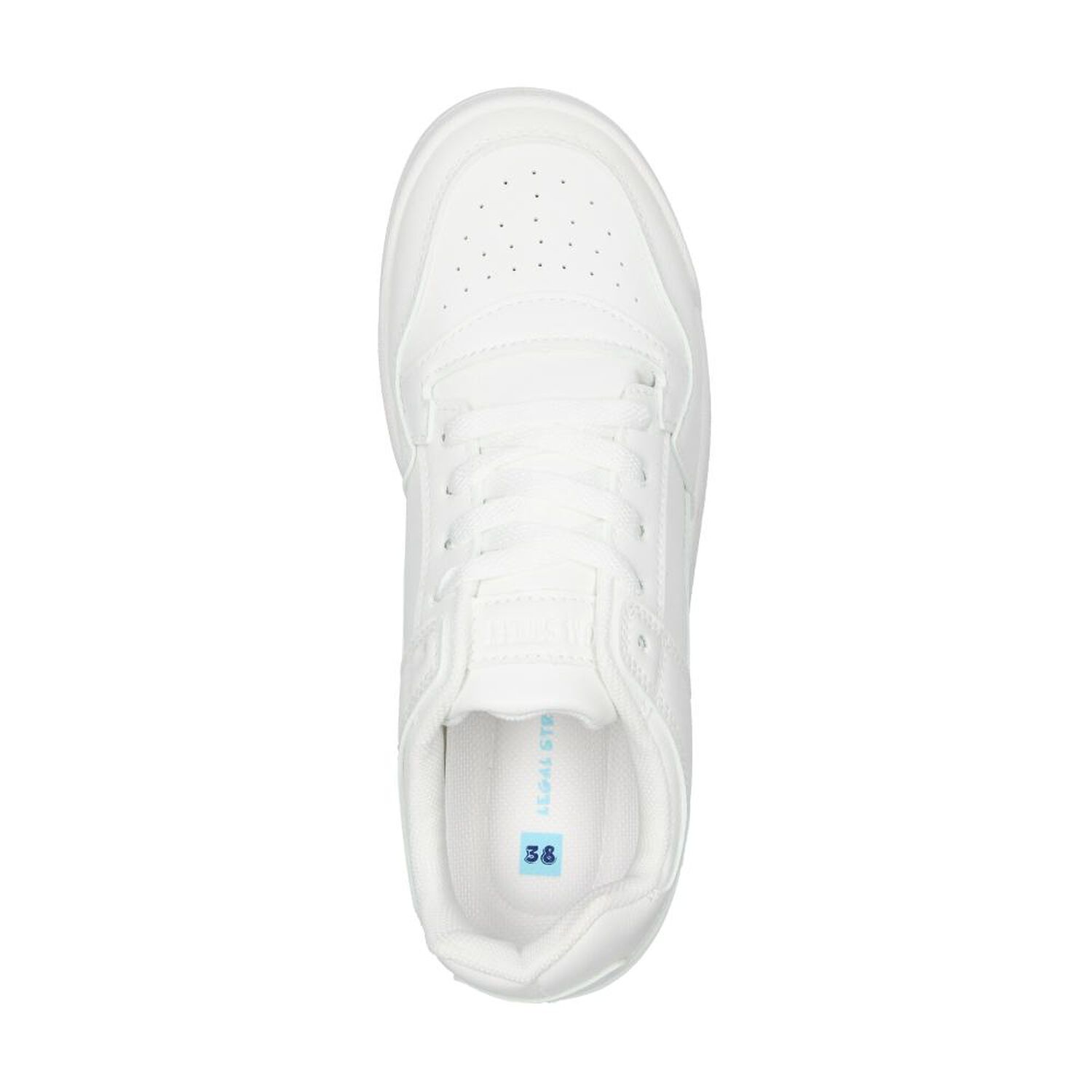 Zapatilla Escolar Legal Street Unisex Blanco image number 4.0