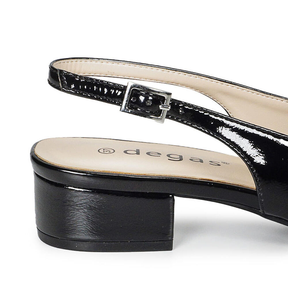Zapato Cuero Hamnara Negro image number 5.0