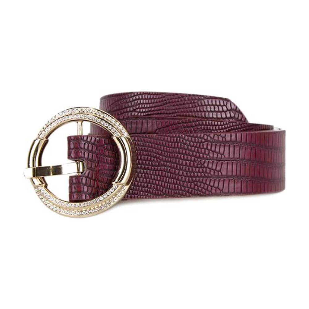 Cintur&oacute;n Mujer Jena Burdeo Carven image number 0.0