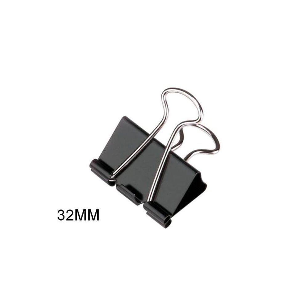 Doble Clip De Carpeta Negro 32 Mm 800-3 Foska image number 1.0