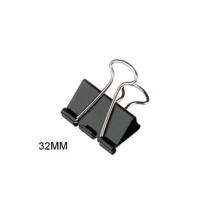 Doble Clip De Carpeta Negro 32 Mm 800-3 Foska
