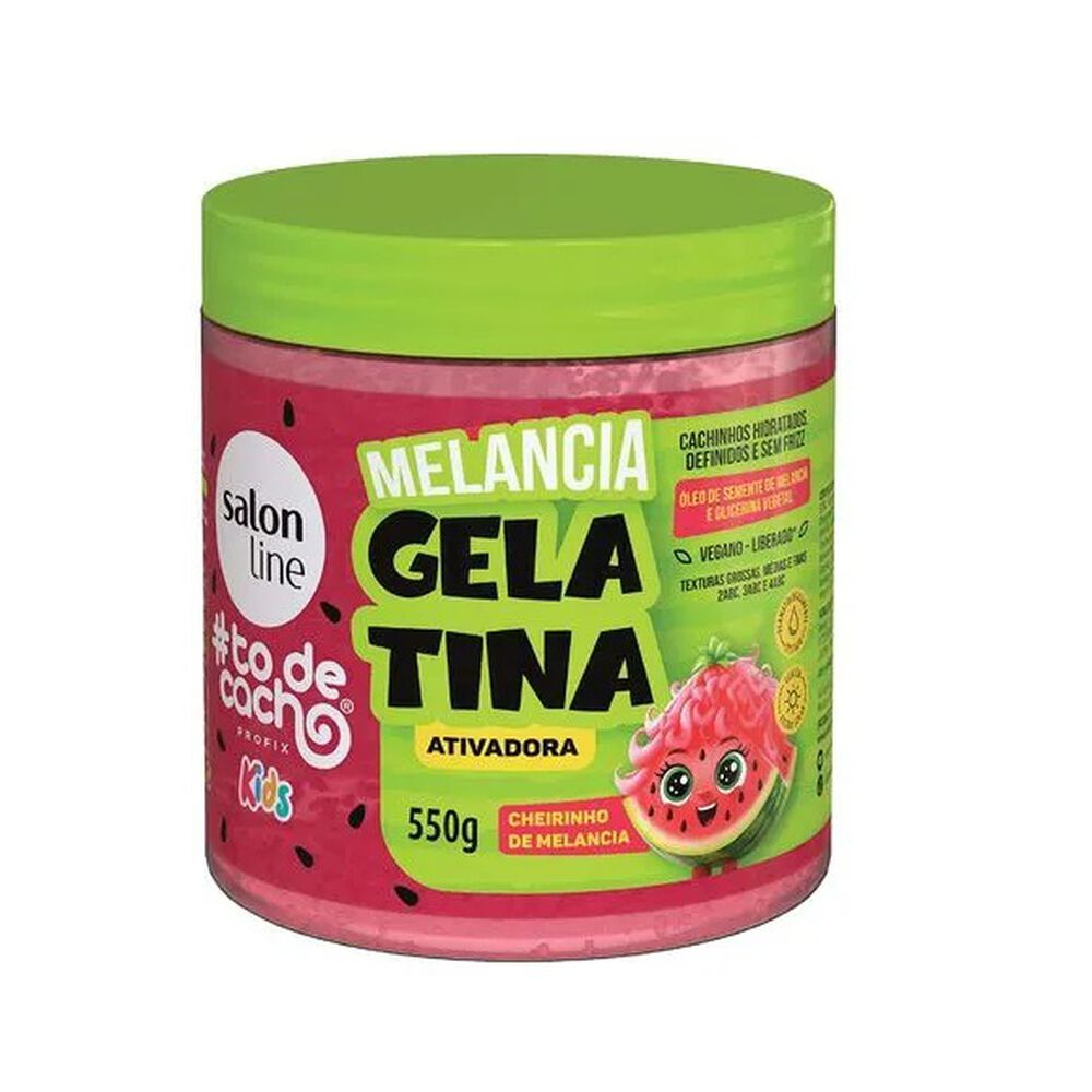 Gel Activadora Kids Melancia 550 G Salon Line image number 0.0