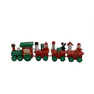 Tren De Navidad Wood Casaideal