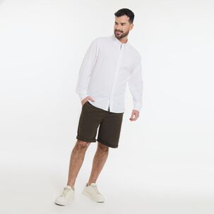 Bermuda Liso Tiro Medio Regular Hombre The King's Polo Club