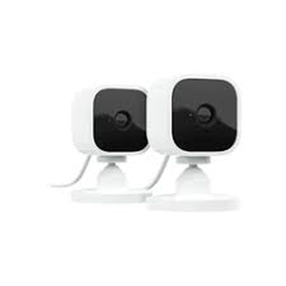 Pack De 2 Camaras De Seguridad Blink Mini Compatibles Con Alexa Blanco image number 0.0