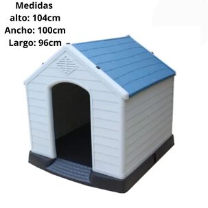 Casa Para Perro Plástica Térmica 104x100x96 Cm