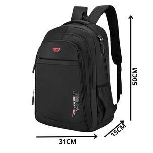 Mochila Hombre Impermeable Urbana Juvenil Multifuncional Red