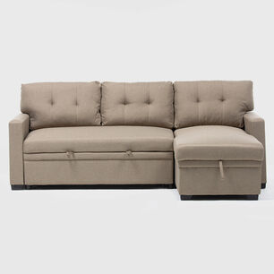 Sof&aacute; Seccional Cama 2 Cuerpos Lino Sidney Kmb1002