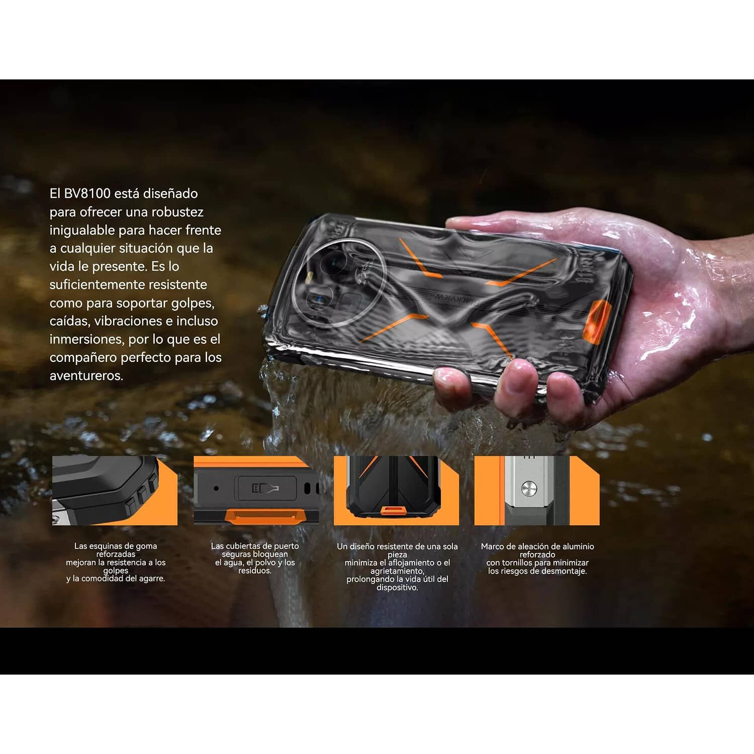 Blackview Bv8100 - Smartphone Rugged 50 Mp, Pantalla 2.4k, Bater&iacute;a 8800 Mah image number 1.0