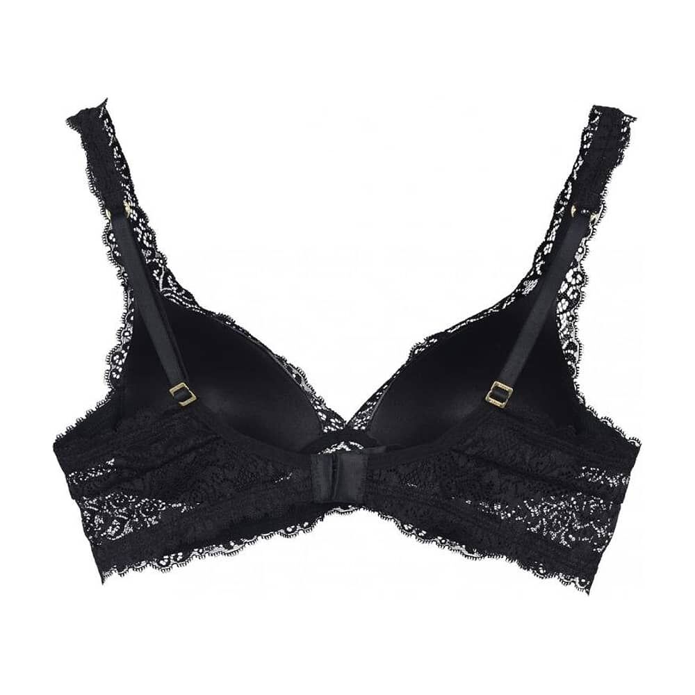 Bralette Encaje Negro 2rios image number 2.0