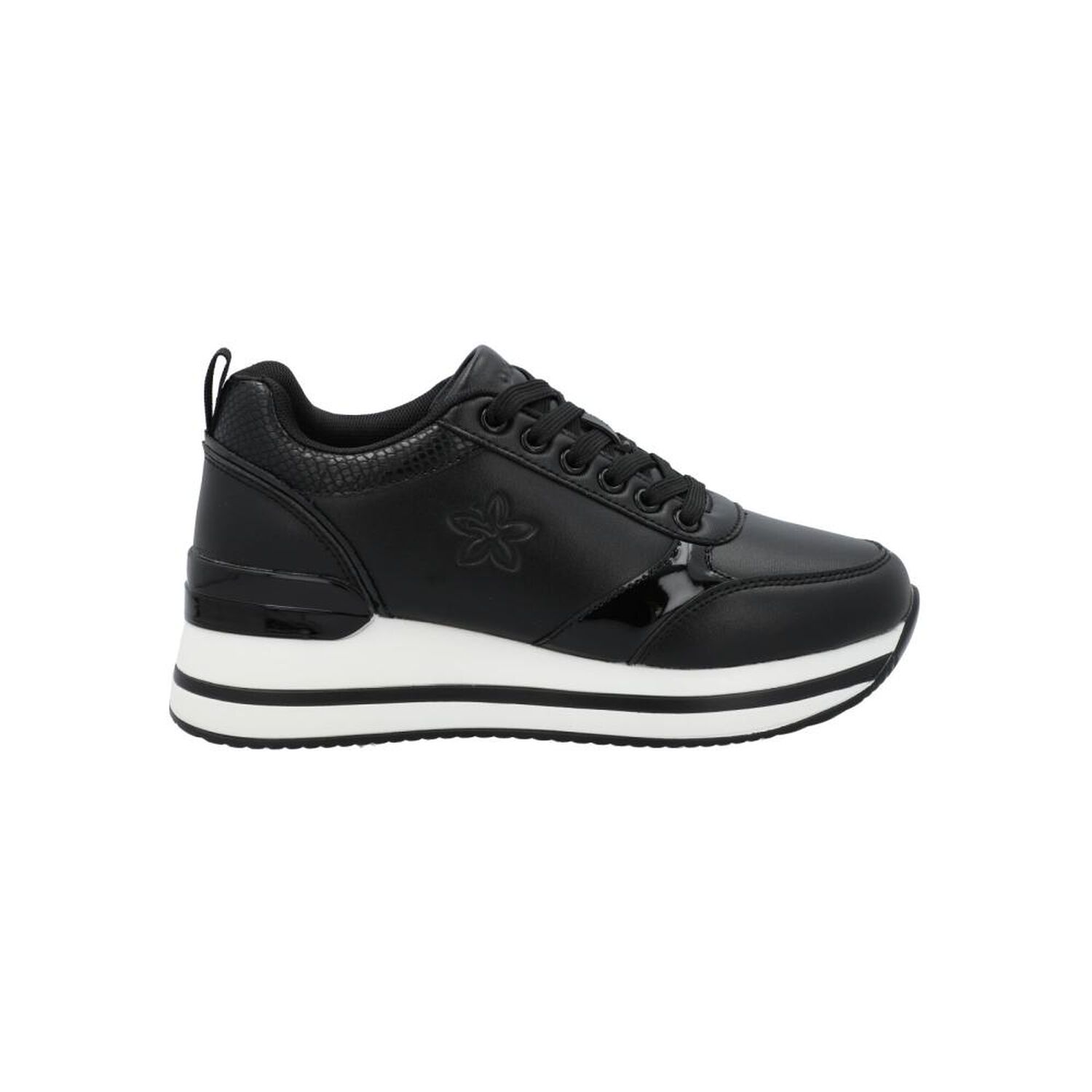 Zapatilla Urbana Mujer Azaleia Claudia Negro image number 1.0
