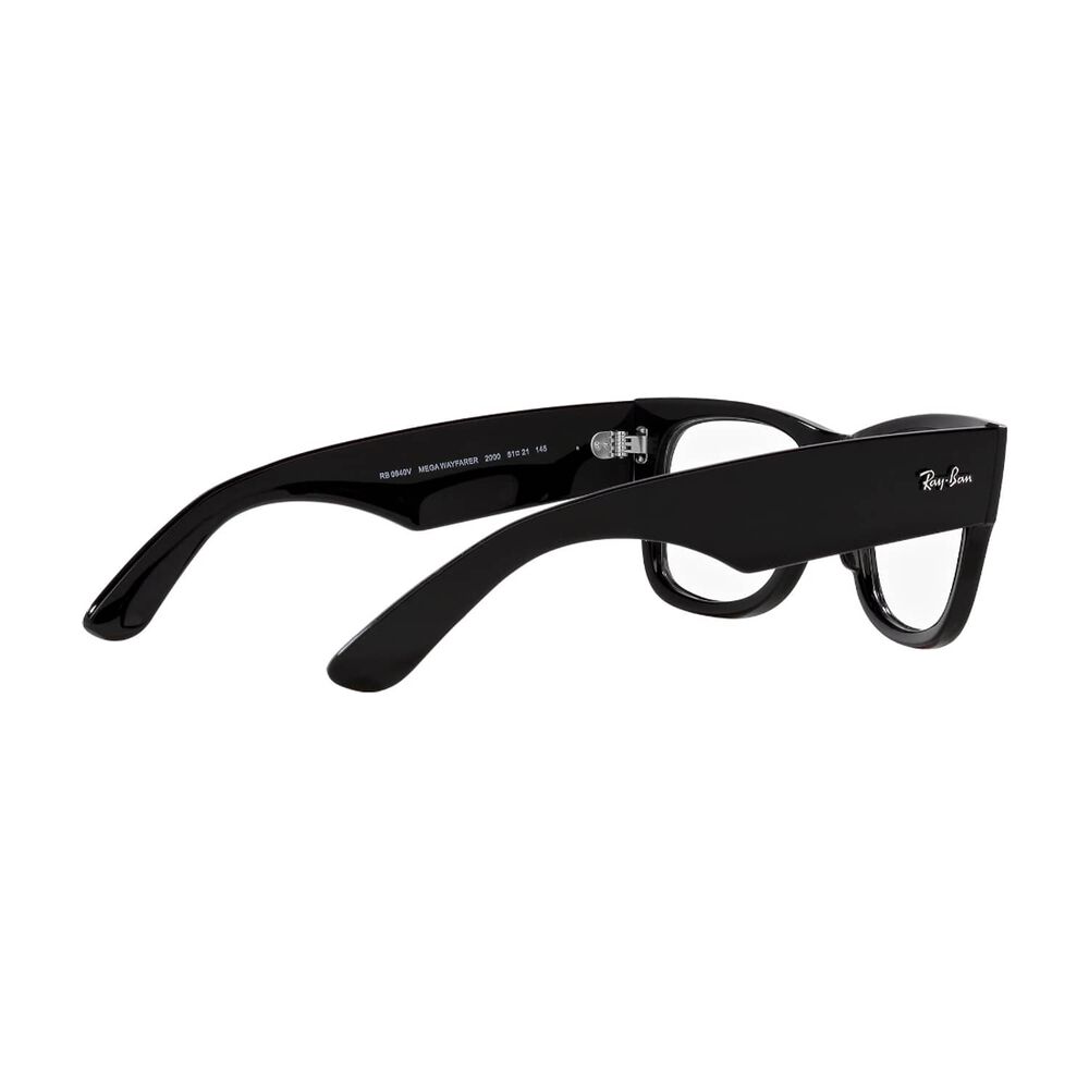 Lentes &Oacute;pticos Mega Wayfarer Black Ray-ban Optical image number 8.0