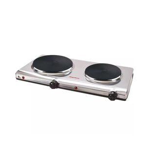 Cocina Encimera Electrica 2 Platos 22500w Dinamic Inox Duo