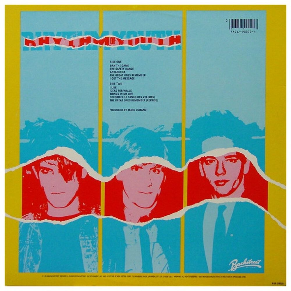 Men Without Hats - Rhythm Of Youth | Vinilo image number 0.0