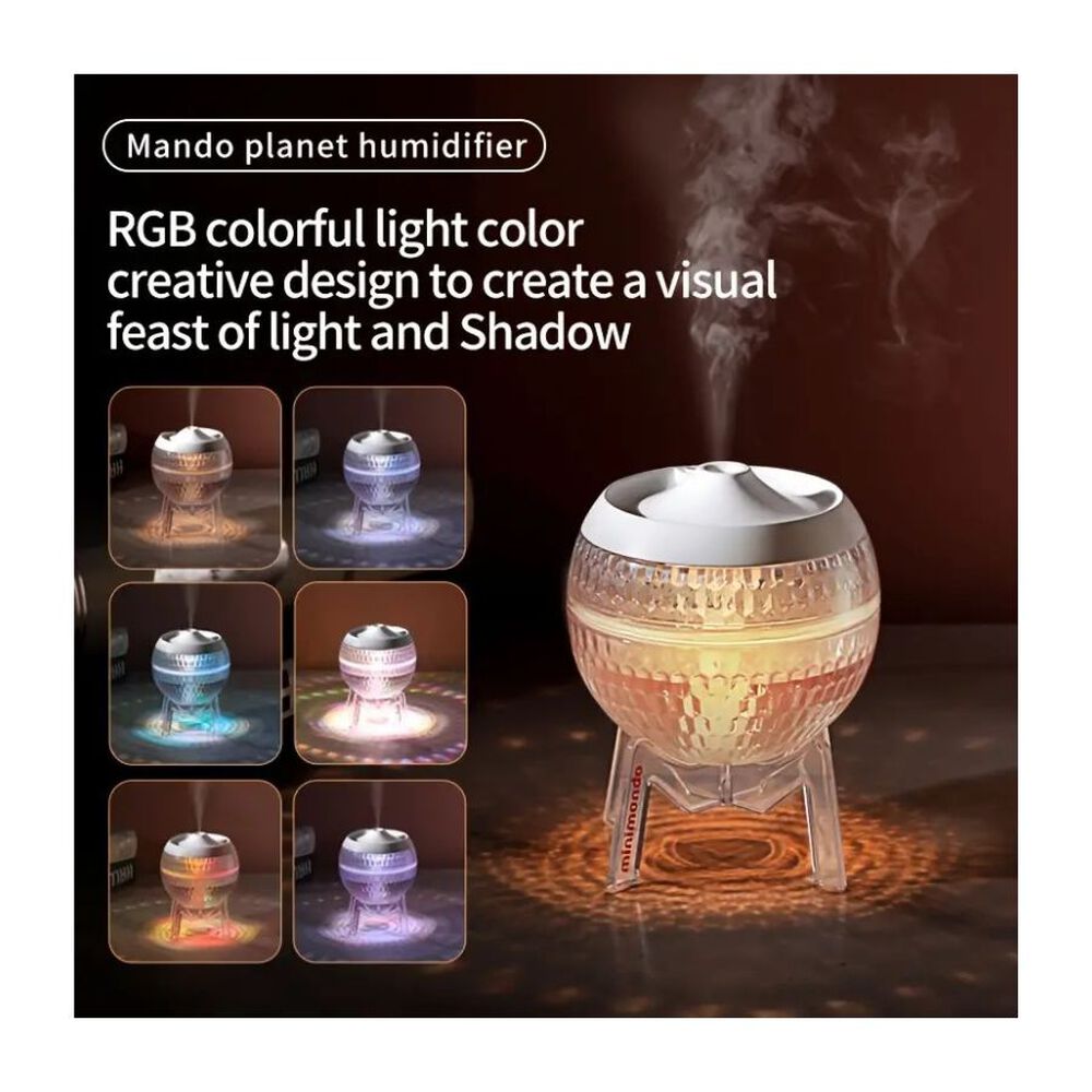 Mini Humidificador Portatil Planeta Colores Dormitorio Usb image number 3.0