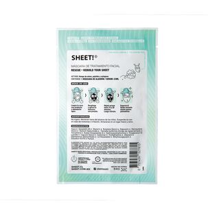 Mascarilla Rescue Sos De Col&aacute;geno Vegano De Champi&ntilde;&oacute;n Sheet