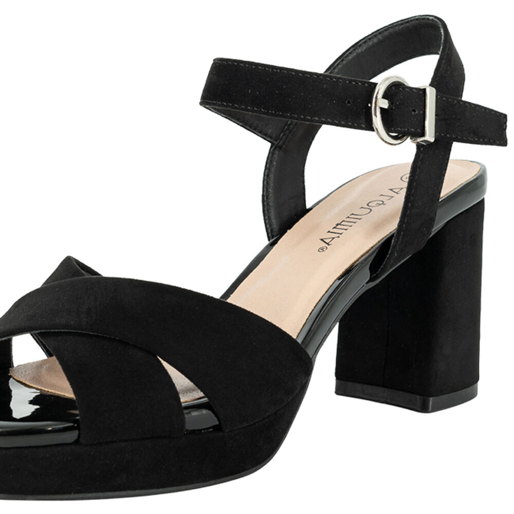 Sandalia De Vestir Lisa Negro Alquimia image number 3.0