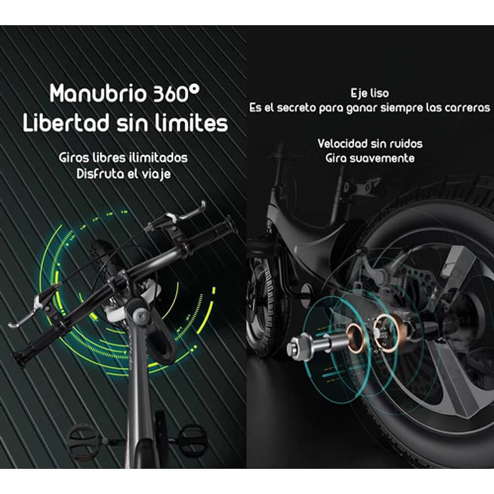 Bicicleta Infantil 2-5 A&ntilde;os Ni&ntilde;o Aro 12 Lubabycas Gris image number 6.0