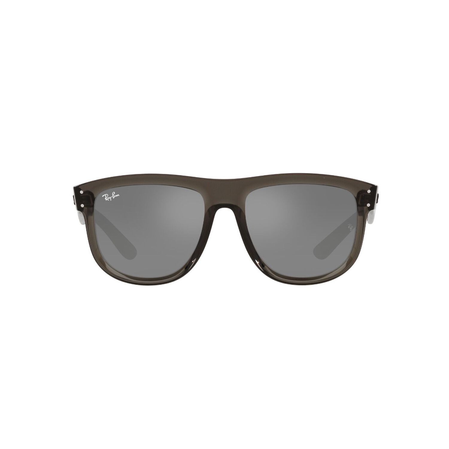 Lentes De Sol Boyfriend Reverse Transparent Dark Grey Espejados Ray-ban image number 1.0