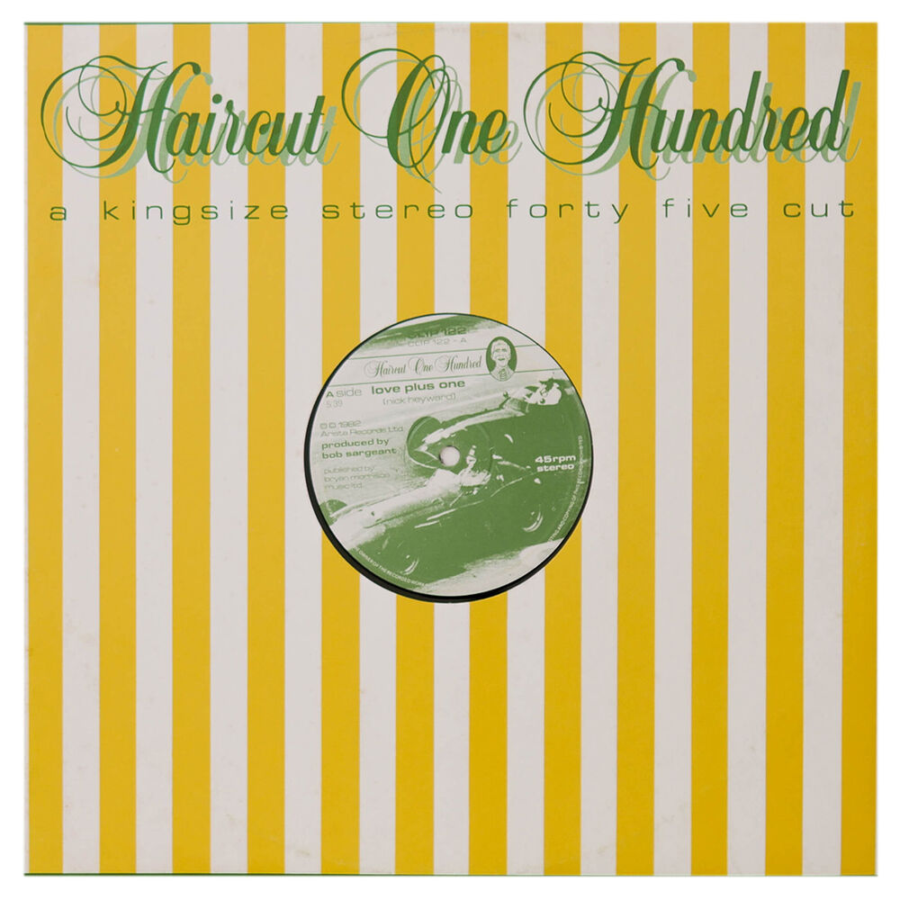 Haircut One Hundred - Love Plus One | 12" Maxi Single Usado image number 0.0