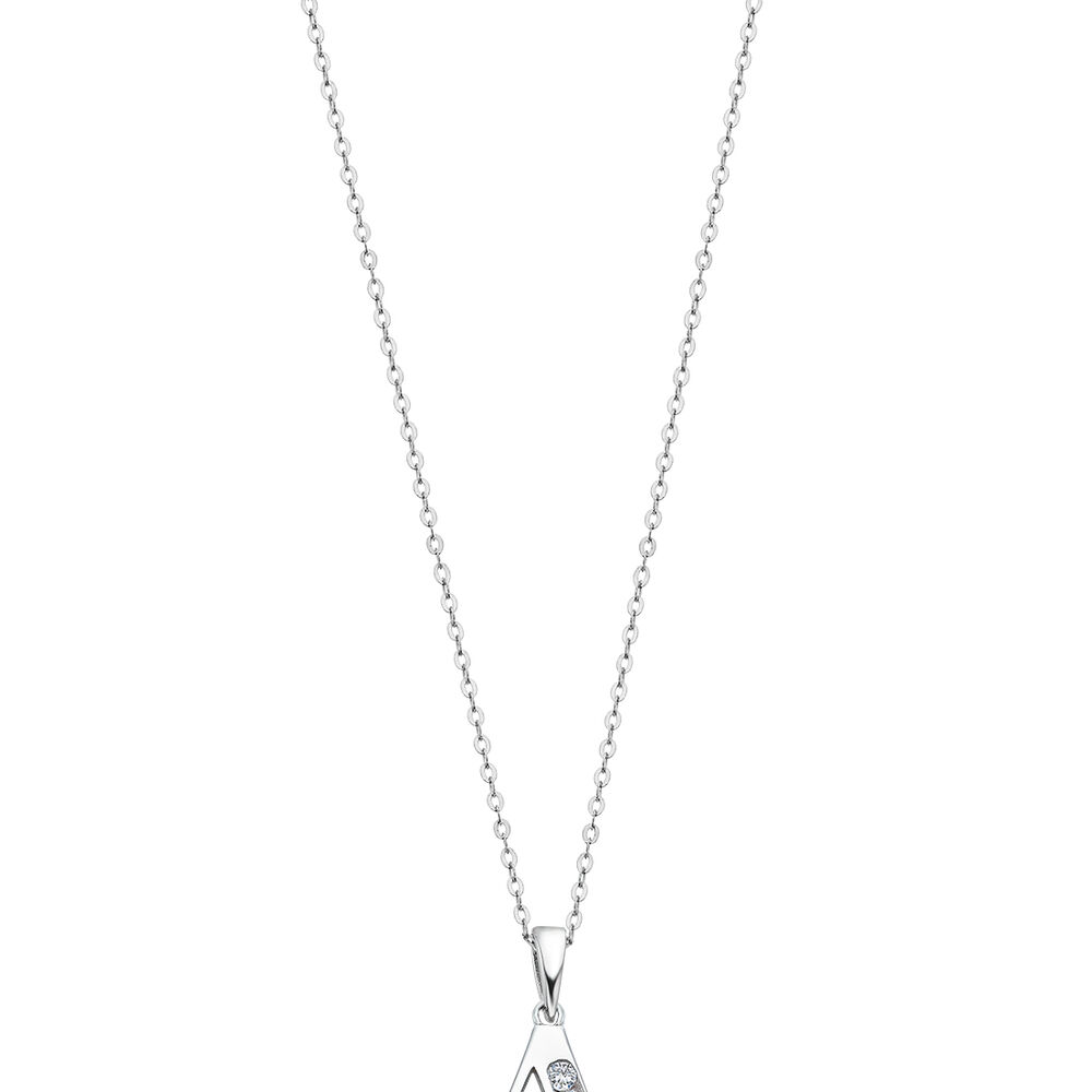 Collar Lp3054-1/a Lotus Silver Mujer Trendy image number 0.0