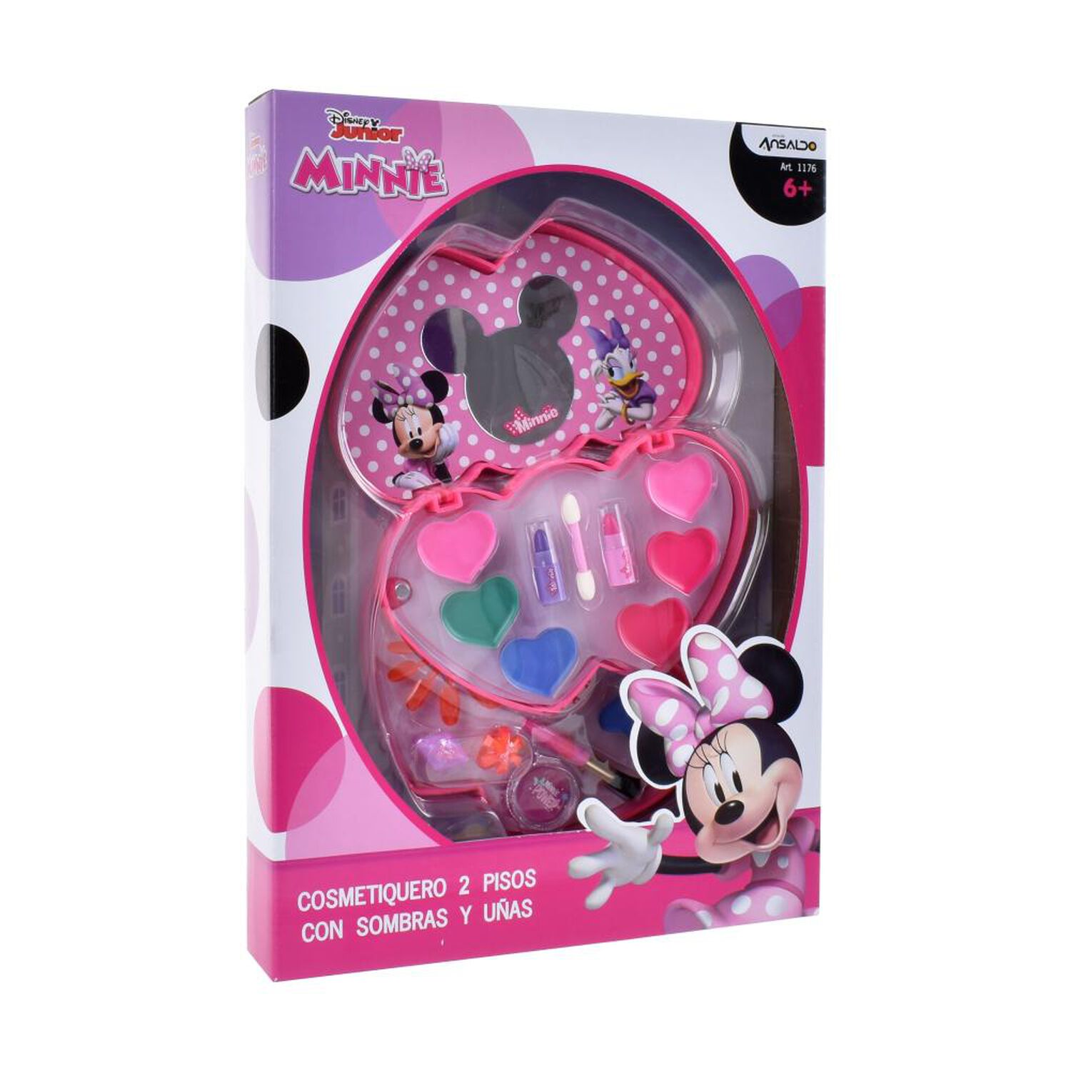 Cosmetiquero 2 Pisos Minnie 26027 image number 1.0