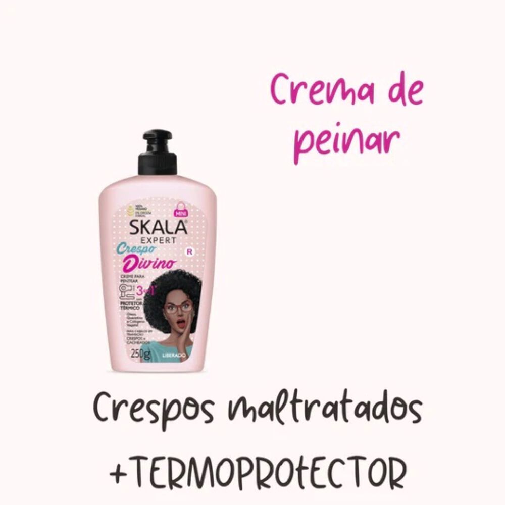 Crema Para Peinar 3en1 Crespo Divino Skala Expert 250 G image number 3.0
