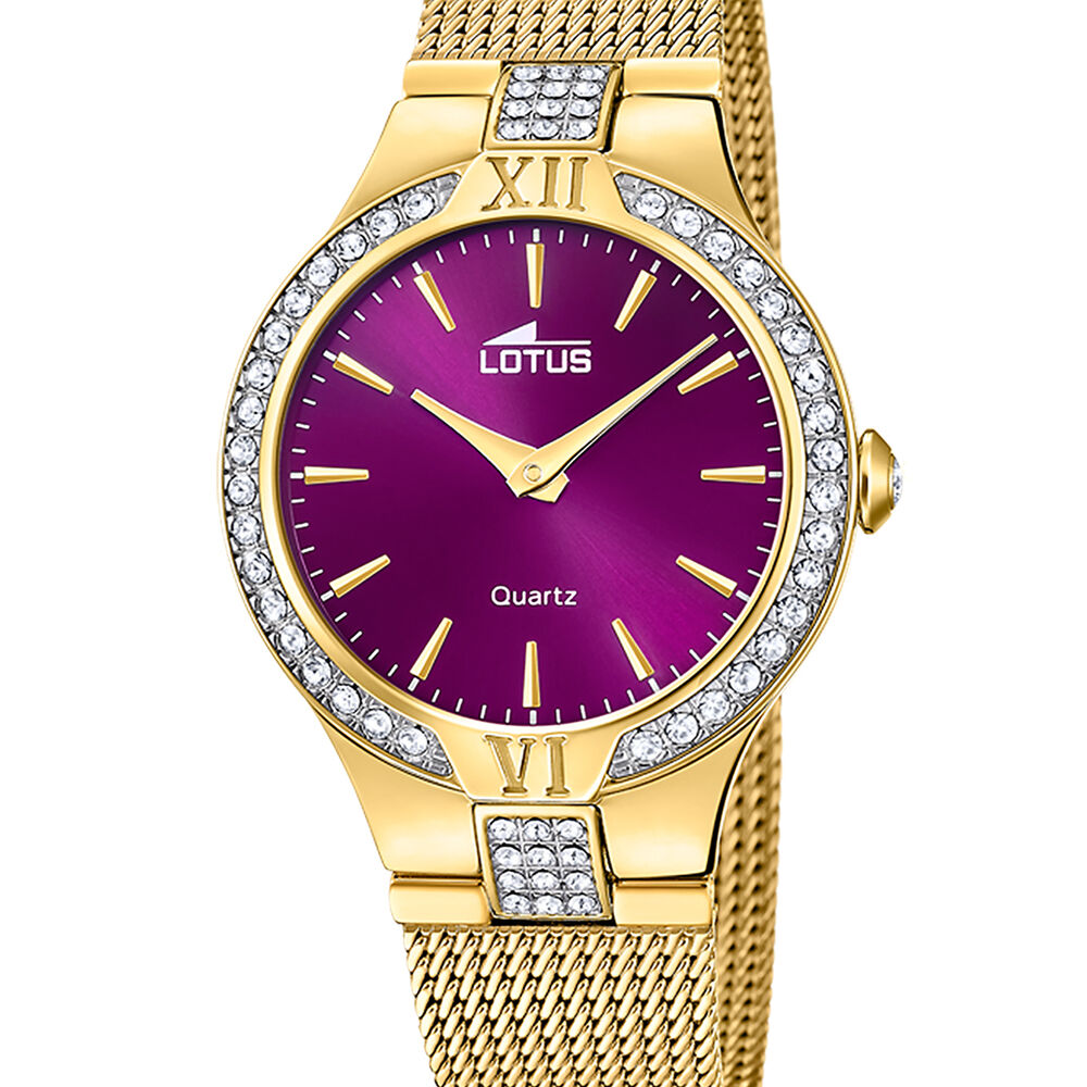 Reloj 18895/3 Lotus Morado Mujer Bliss image number 0.0