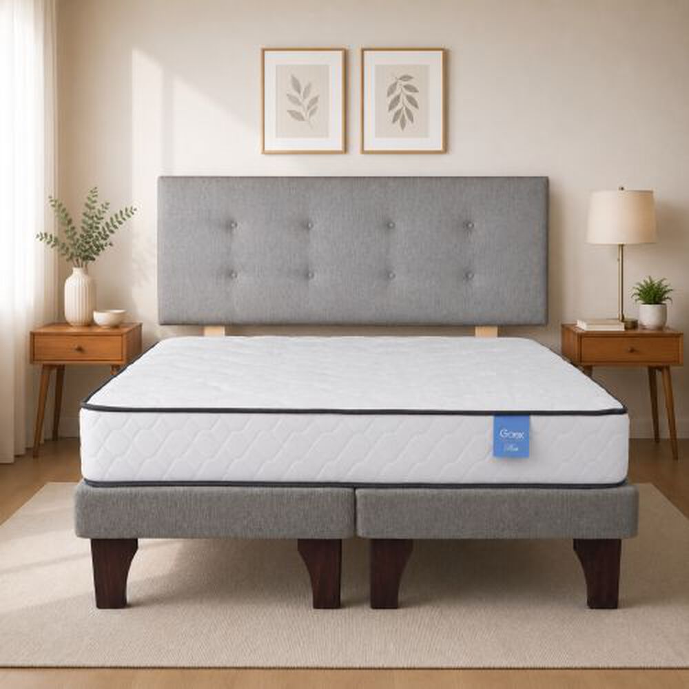 Cama Europea 2 Plazas 190 Rest Respaldo Berna image number 0.0