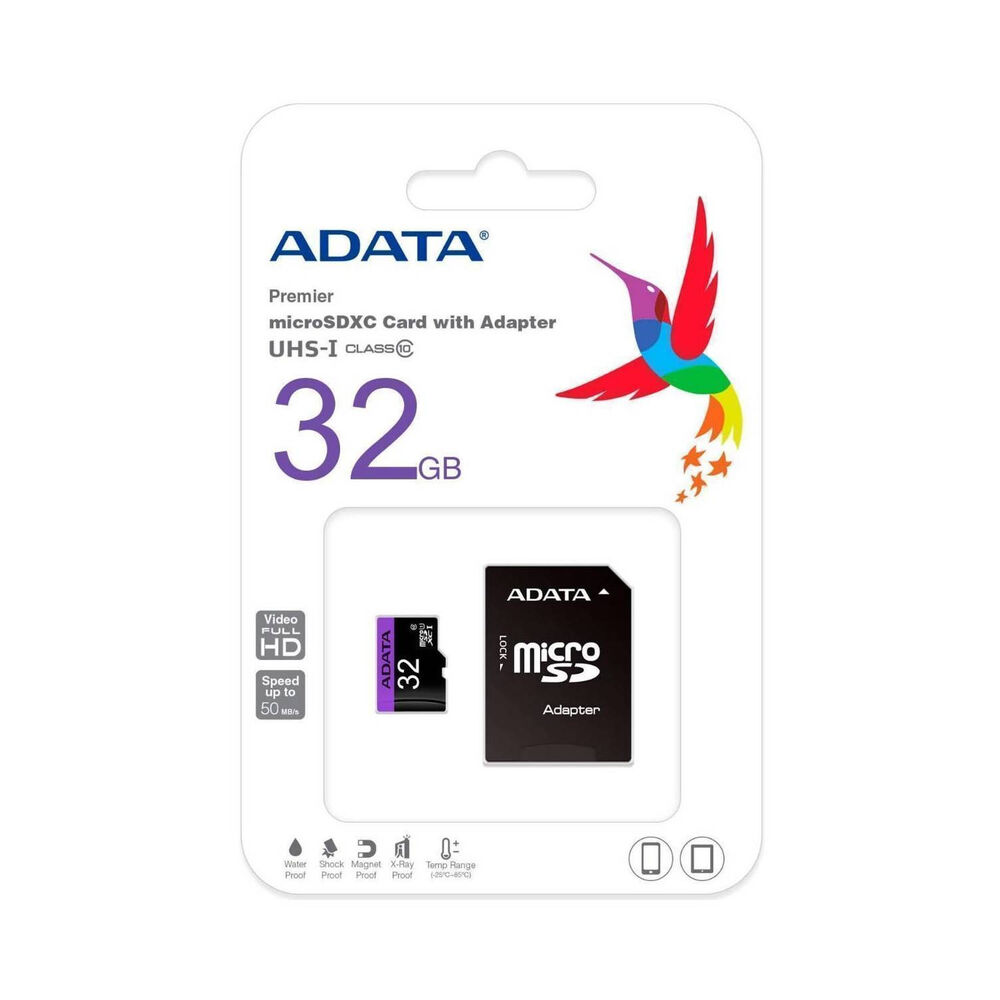 Memoria Micro Sd Adata Uhs-1 Clase 10 32gb 80mbps Crazygames image number 2.0