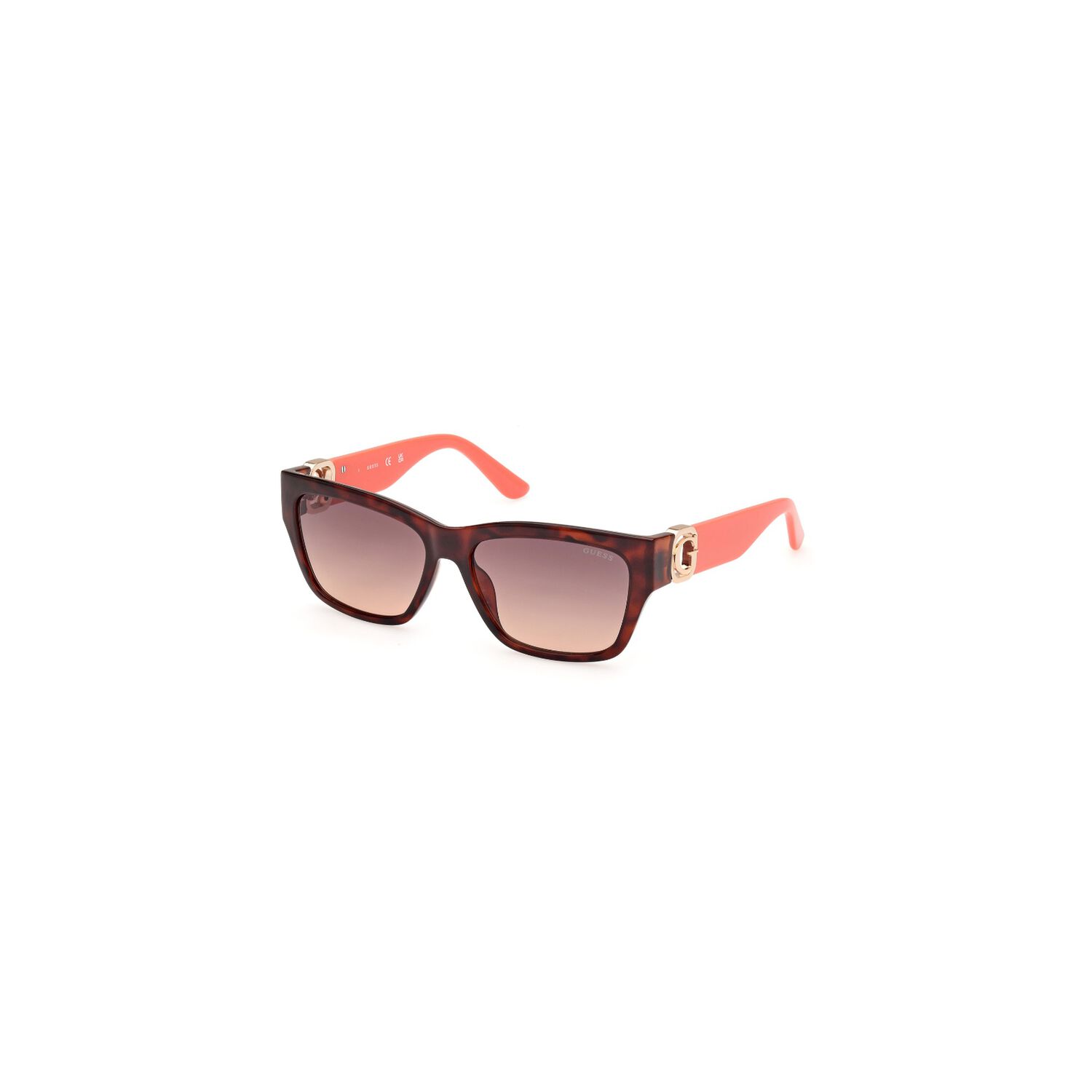 Lentes De Sol Havana Oscuro Degrad&eacute; Guess image number 1.0