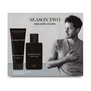 Set De Perfumería Hombre Season Two Benjamín Vicuña / 50 Ml / Eau De Toilette + Gel After Shave 50 Ml