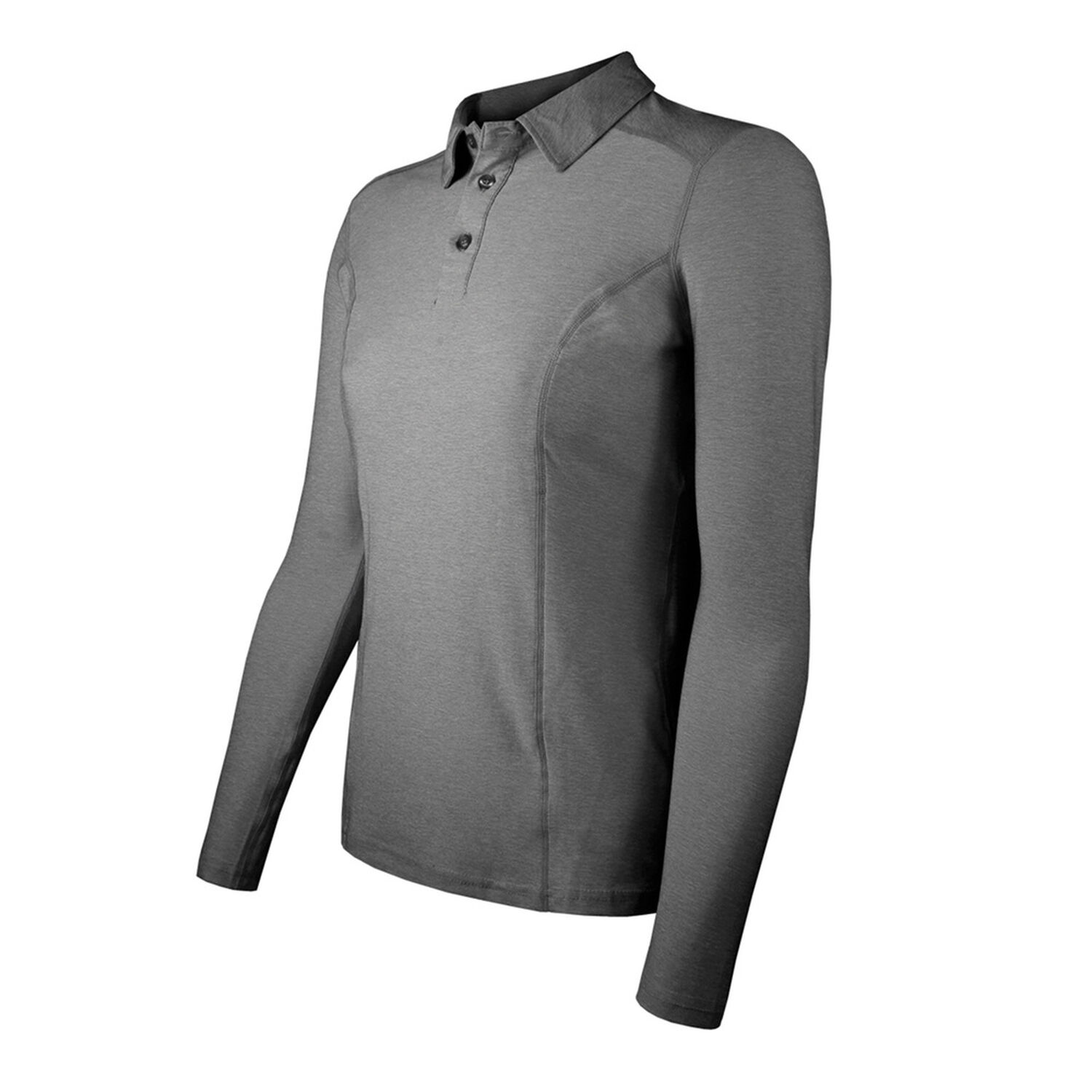 Polera Dry Fit Manga Larga Con Cuello Pale Mujer image number 1.0