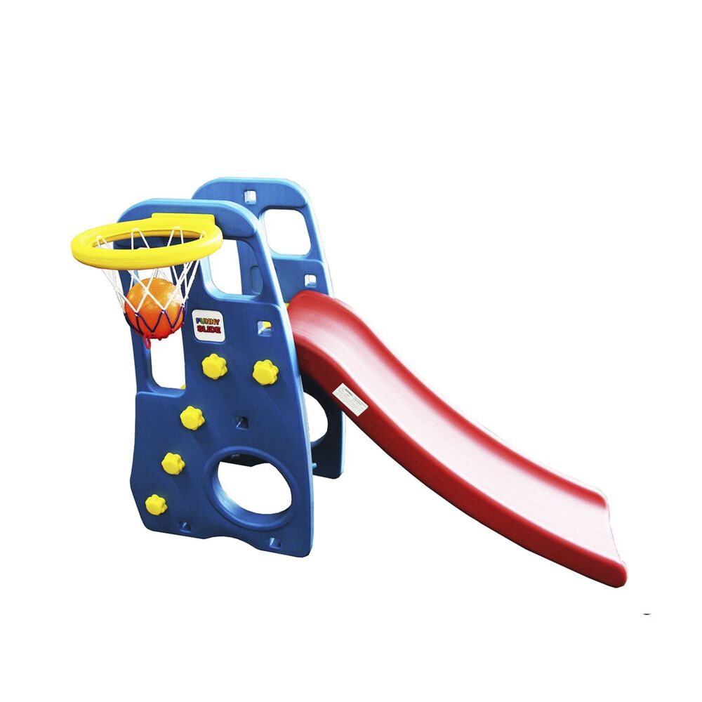 Tobogan 3 En 1 Con Cesta De Basquetbol Bebesit image number 4.0
