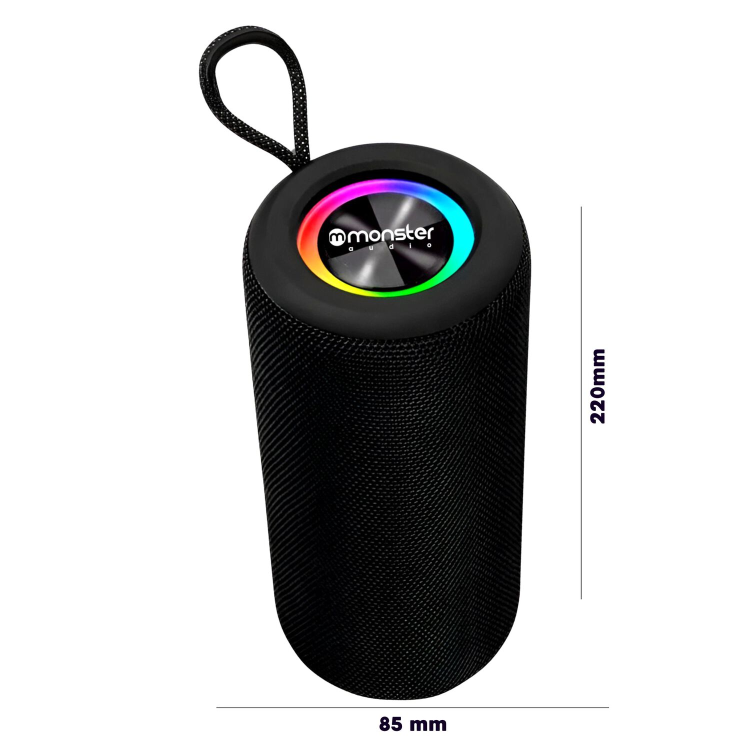 Parlante Monster Audio P468n 10w Bluetooth Tws Rgb Fm image number 5.0