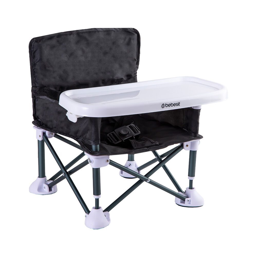 Silla De Comer Plegable Camping Xt01 Negro image number 0.0